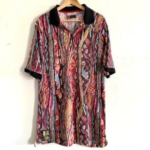 Notorious BIG Biggie Smalls 3D Style Polo Shirt Size XL 90s Y2K Streetwear‎